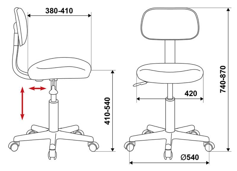 картинка Компьютерное кресло CH-1201NX от Мебельная мода, фото: 7