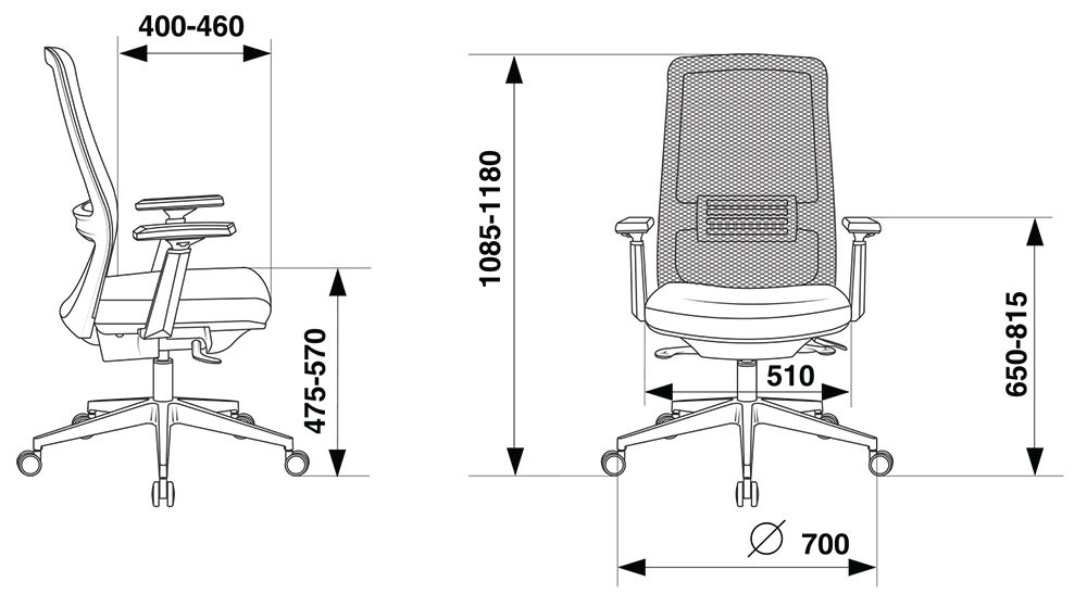 картинка Компьютерное кресло MC-915 от Мебельная мода, фото: 5