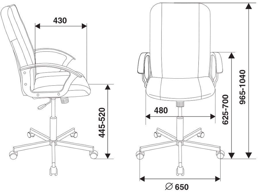 картинка Компьютерное кресло CH-551 от Мебельная мода, фото: 5