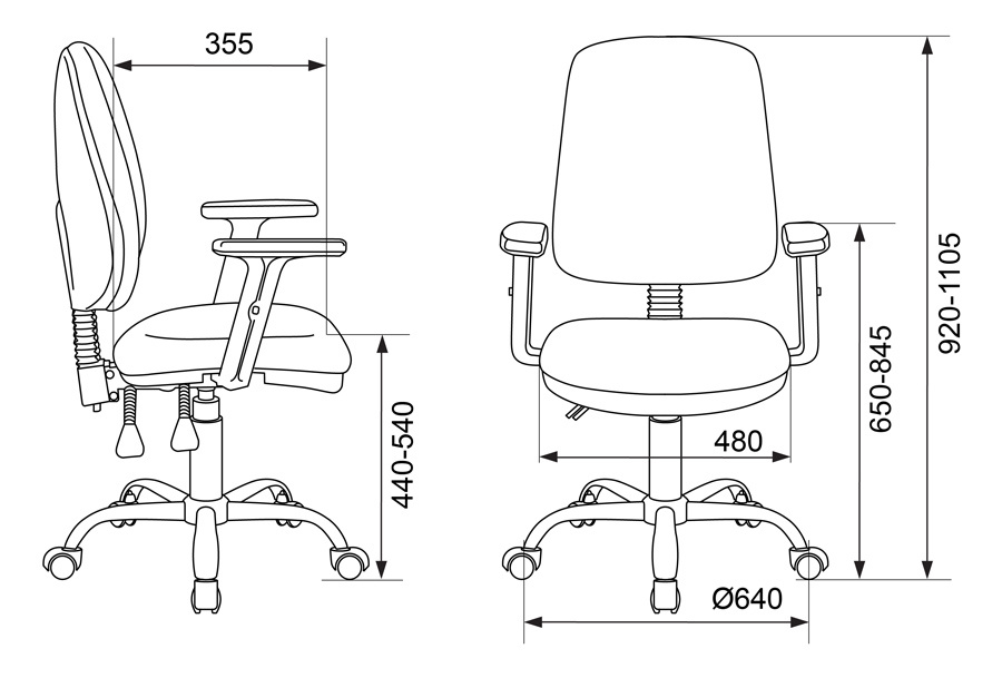 картинка Компьютерное кресло T-620SL от Мебельная мода, фото: 5