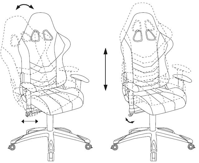 картинка Игровое кресло CH-772N от Мебельная мода, фото: 10