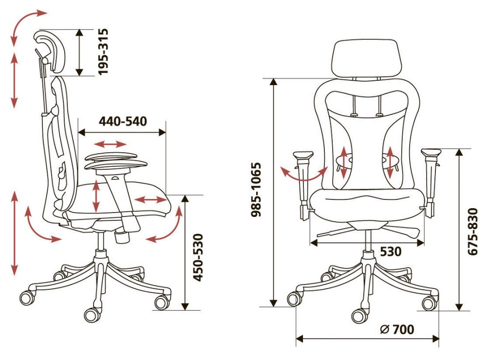 картинка Кресло руководителя CH-999ASX от Мебельная мода, фото: 6