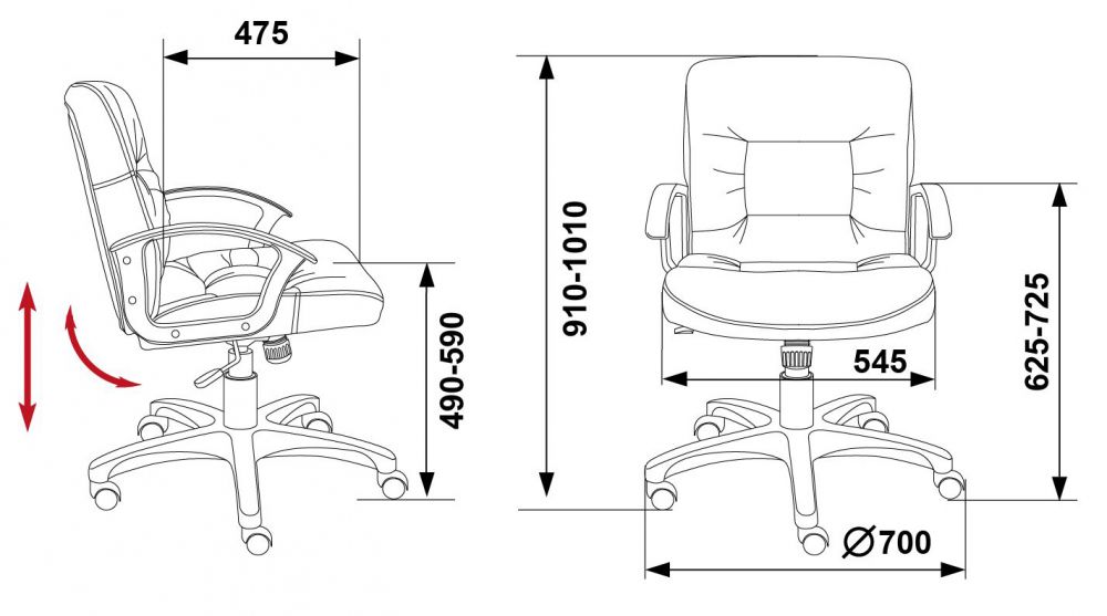 картинка Компьютерное кресло KB-7 от Мебельная мода, фото: 5