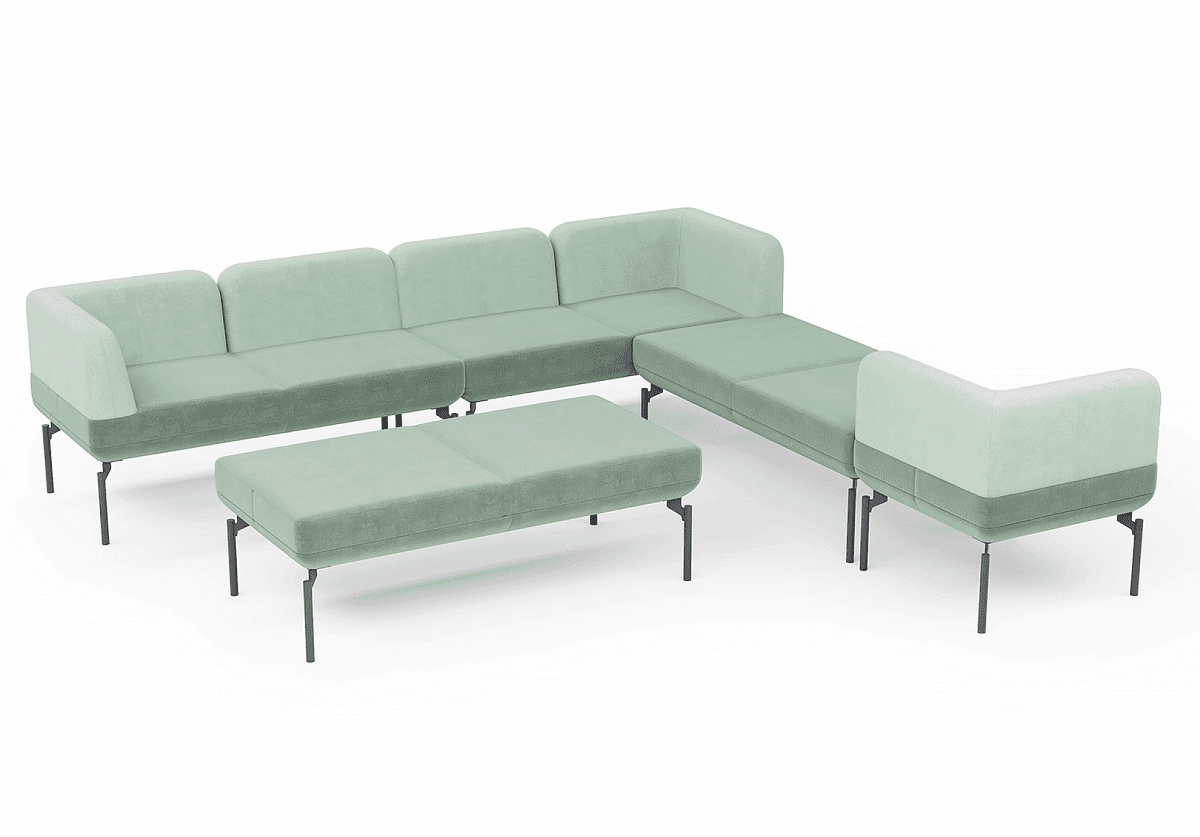 картинка Модульный диван L15 - ИЗИ от Мебельная мода, фото: 9